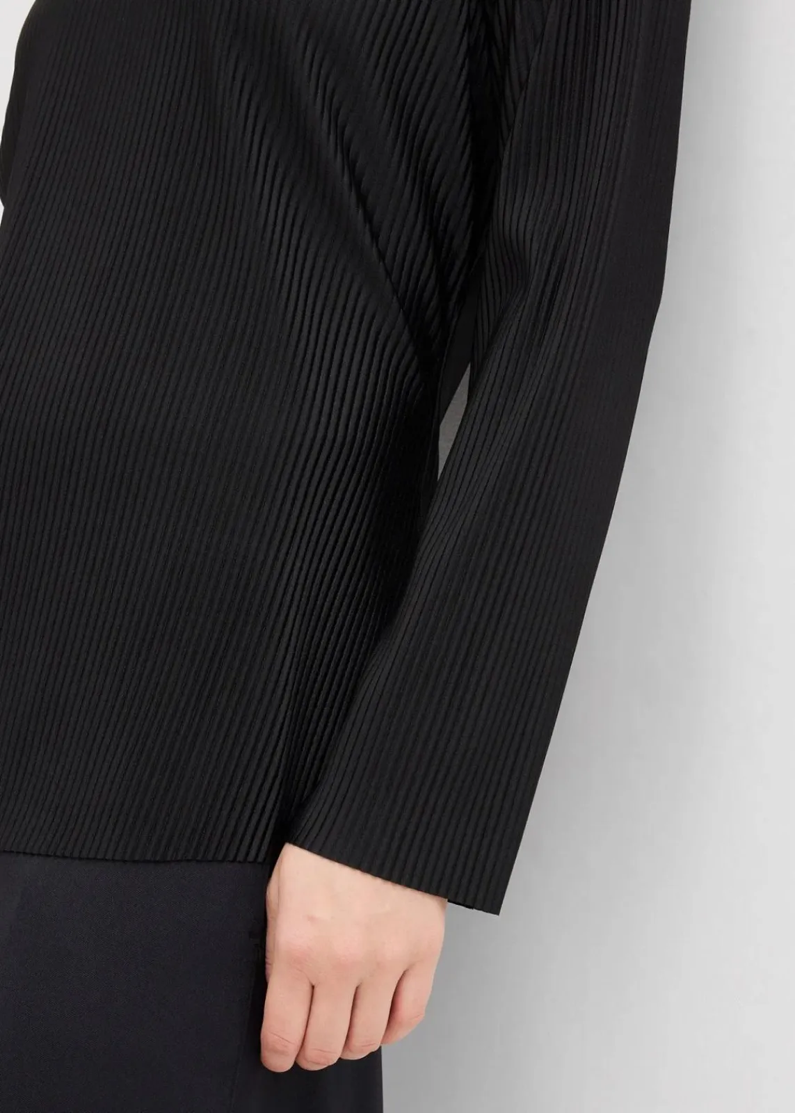 bonprix Shirts & Tops^Plissiertes Shirt schwarz