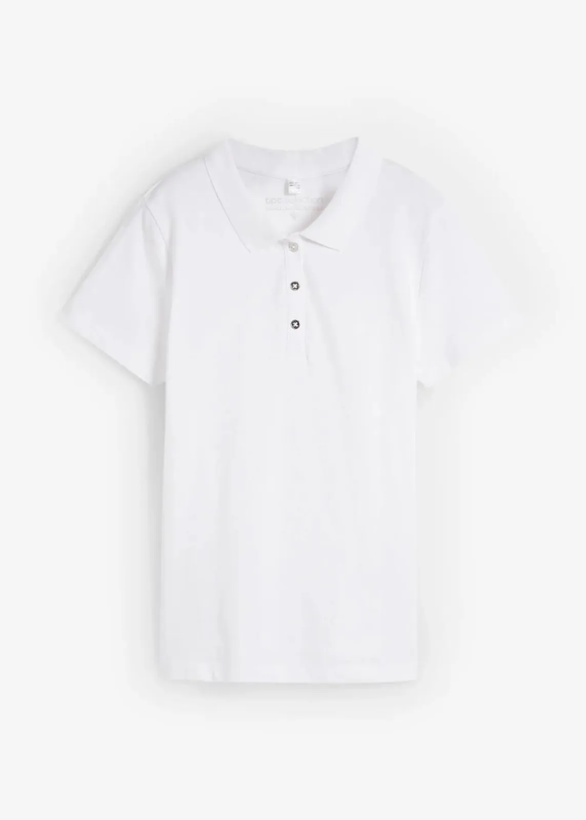 bonprix Nachhaltigere Materialien|Shirts & Tops^Poloshirt weiß