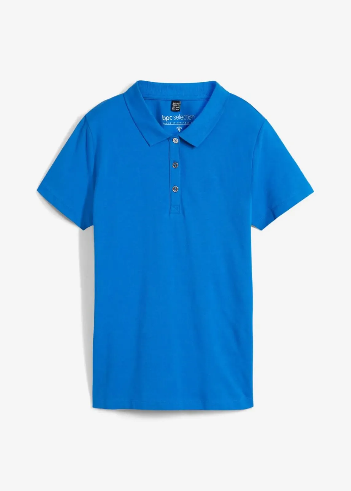 bonprix Nachhaltigere Materialien|Shirts & Tops^Poloshirt azurblau
