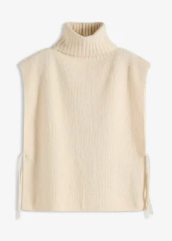 bonprix Ponchos|Schuhe & Accessoires In Spezialgrößen·Tücher & Ponchos^Poncho naturbeige