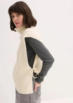 bonprix Ponchos|Schuhe & Accessoires In Spezialgrößen·Tücher & Ponchos^Poncho naturbeige