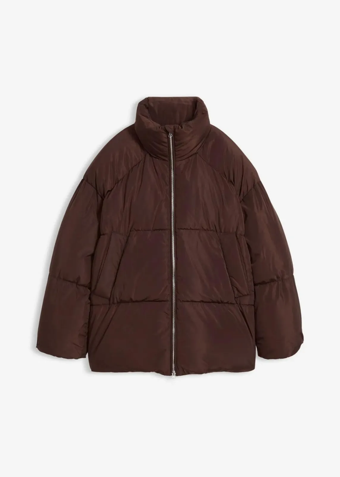 bonprix Jacken & Mäntel|Nachhaltigere Materialien^Puffer-Jacket dunkelbraun