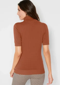 bonprix Pullover & Strickjacken|Basics^Pullover kastanienbraun
