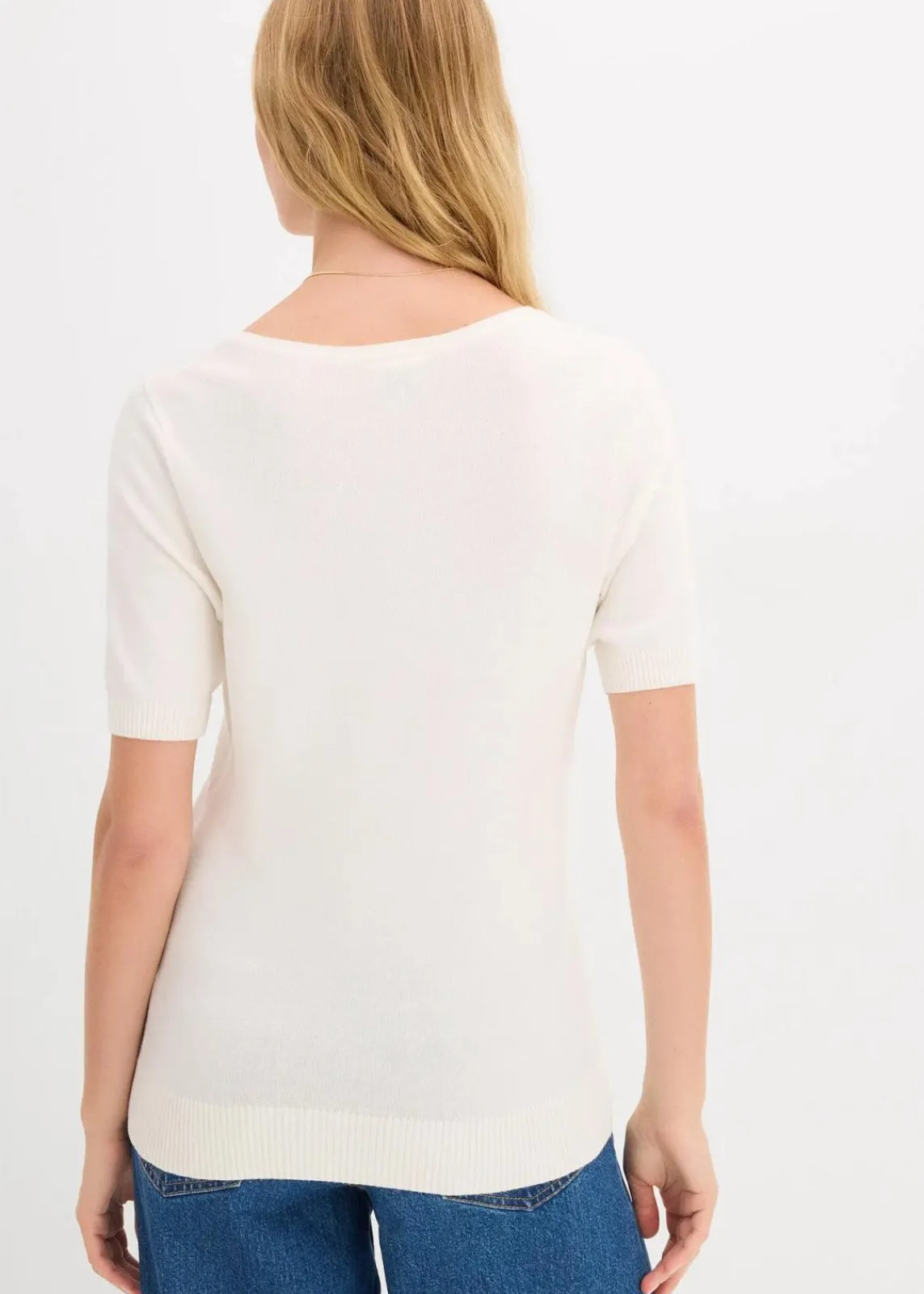 bonprix Bekleidung·Umstandsmode|Pullover & Strickjacken^Pullover wollweiß