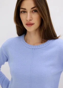 bonprix Bekleidung·Umstandsmode|Pullover & Strickjacken^Pullover perlblau