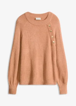 bonprix Pullover & Strickjacken|Strickmode^Pullover schokosorbet