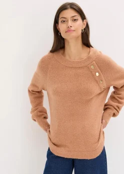 bonprix Pullover & Strickjacken|Strickmode^Pullover schokosorbet