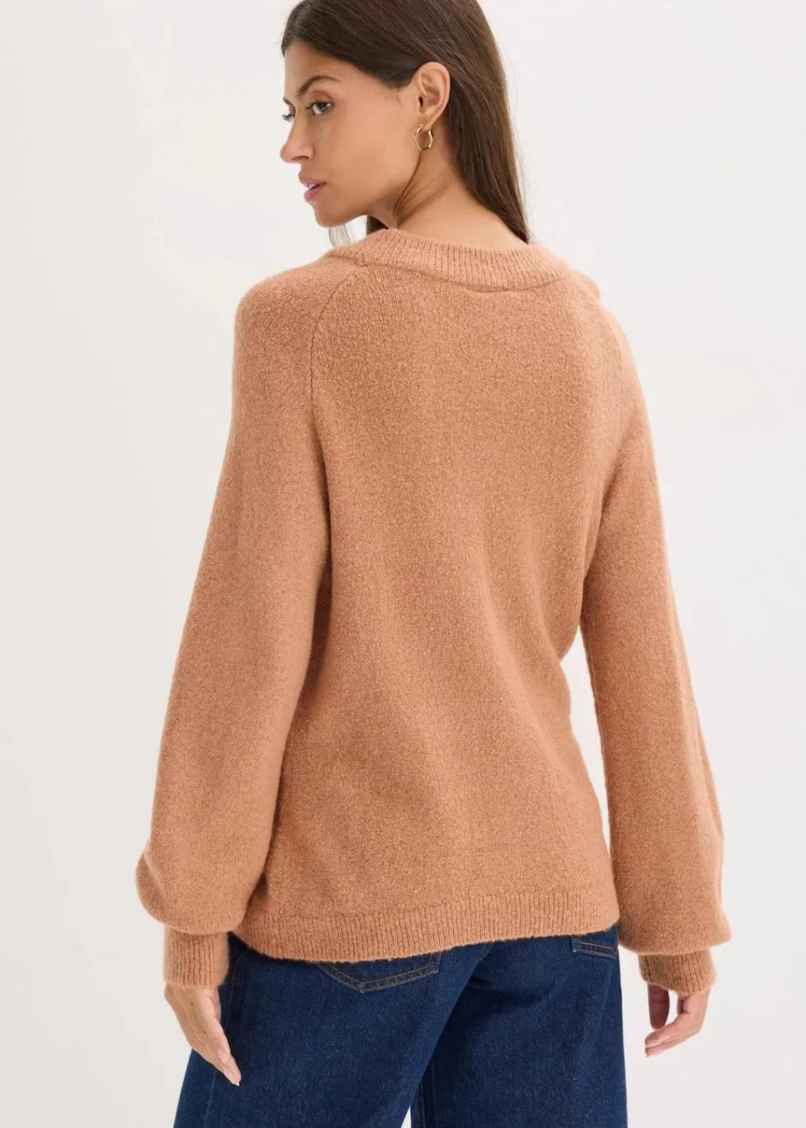 bonprix Pullover & Strickjacken|Strickmode^Pullover schokosorbet