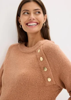 bonprix Pullover & Strickjacken|Strickmode^Pullover schokosorbet