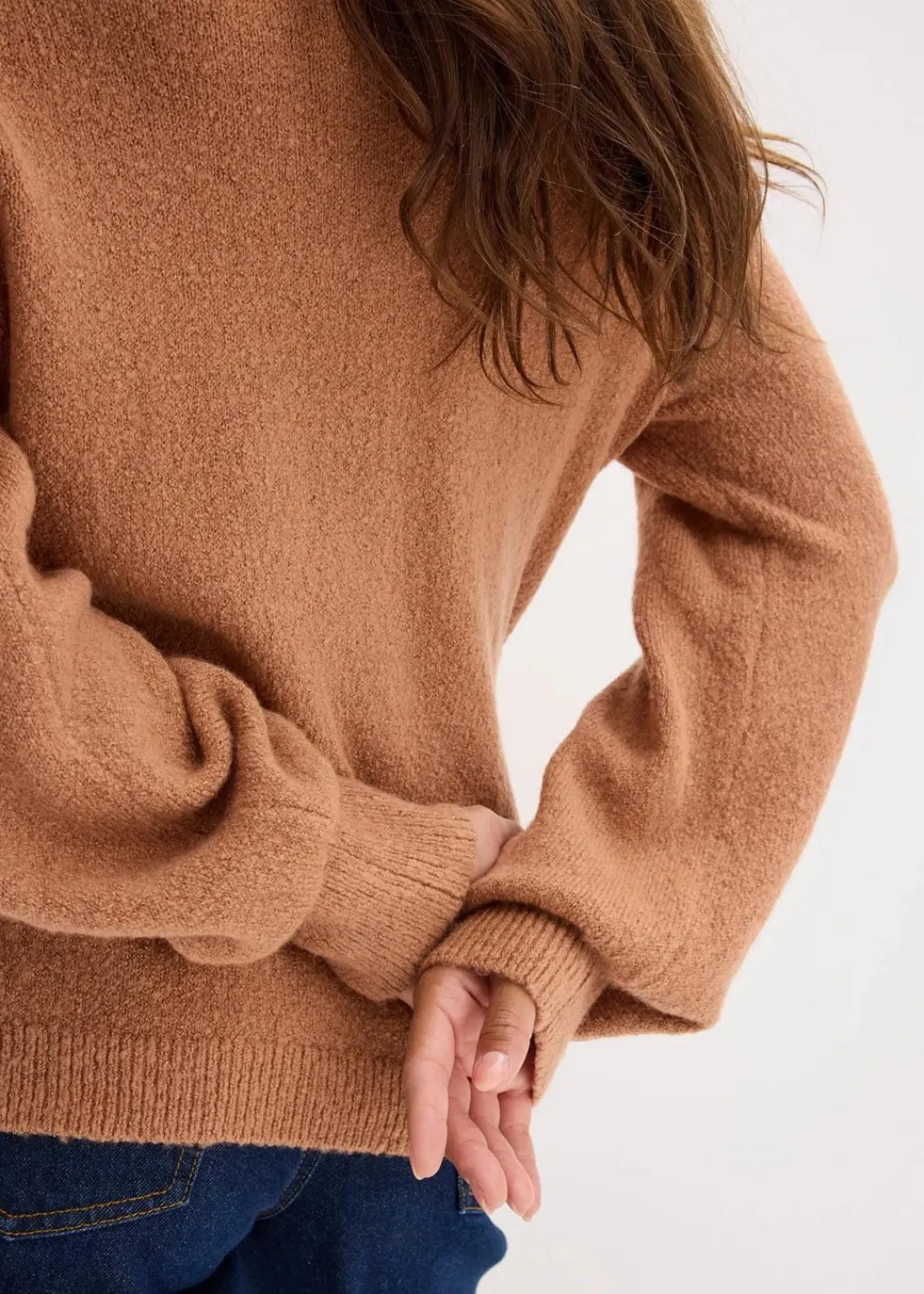 bonprix Pullover & Strickjacken|Strickmode^Pullover schokosorbet