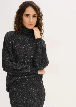 bonprix Bekleidung·Umstandsmode|Pullover & Strickjacken^Pullover schwarz