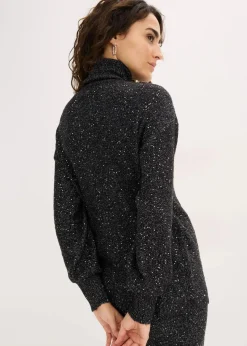 bonprix Bekleidung·Umstandsmode|Pullover & Strickjacken^Pullover schwarz