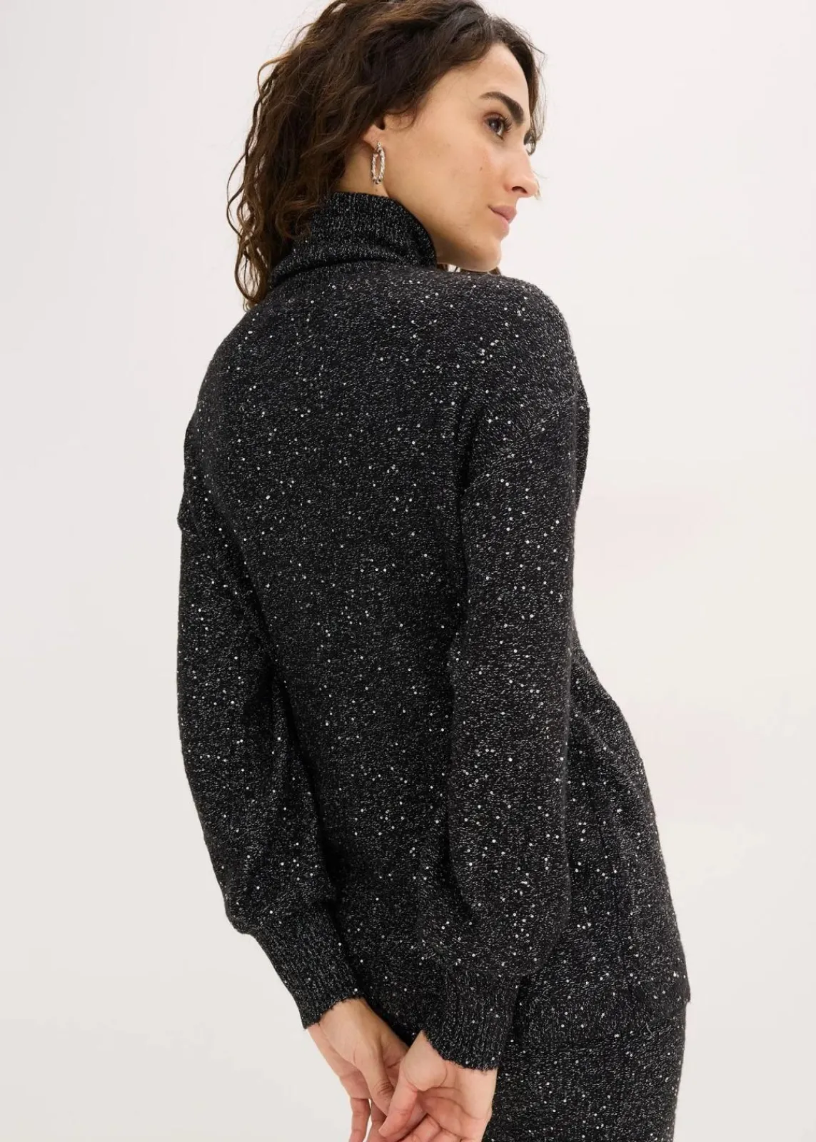 bonprix Bekleidung·Umstandsmode|Pullover & Strickjacken^Pullover schwarz