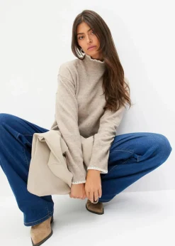 bonprix Bekleidung·Umstandsmode|Bekleidung·Jeans^Pullover sand