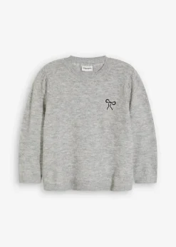 bonprix Bekleidung·Umstandsmode|Bekleidung·Jeans^Pullover hellgrau meliert