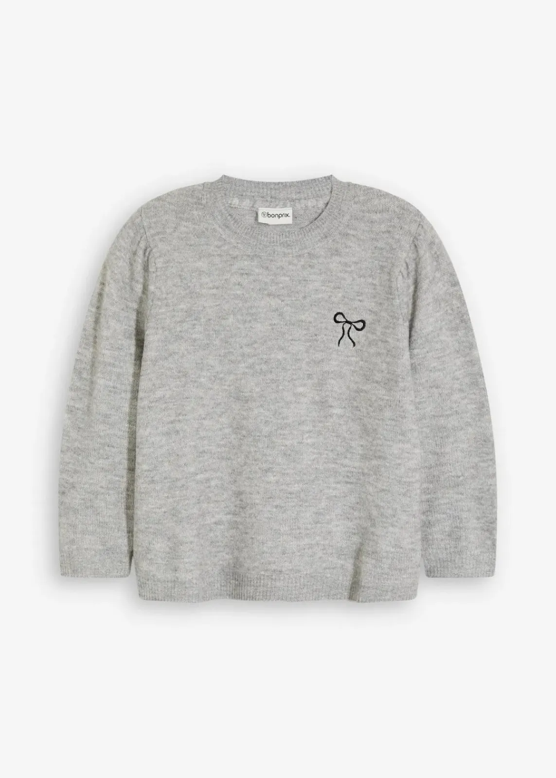 bonprix Bekleidung·Umstandsmode|Bekleidung·Jeans^Pullover hellgrau meliert