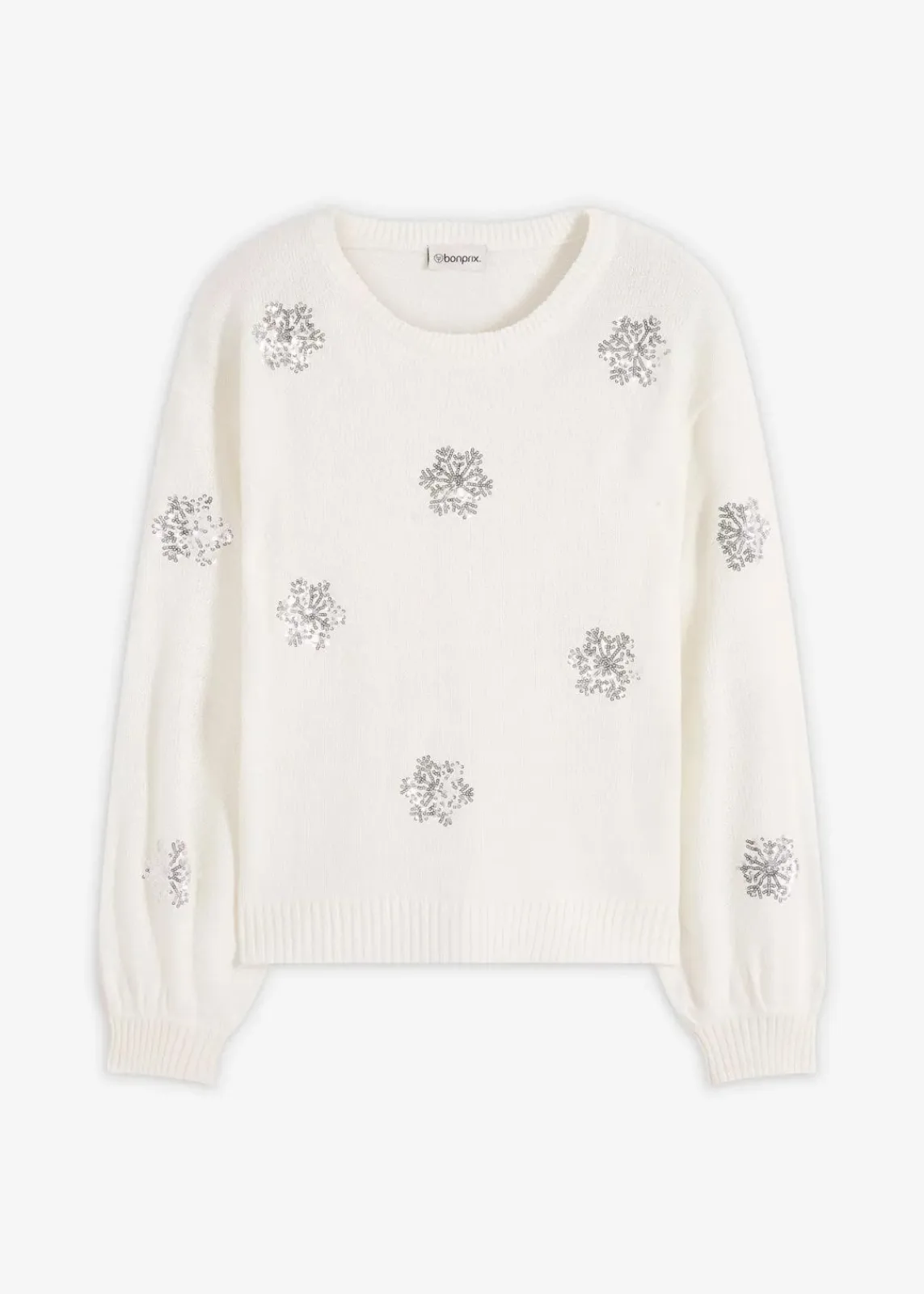 bonprix Strickmode|Pullover & Strickjacken^Pullover wollweiß