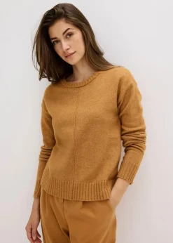 bonprix Pullover & Strickjacken|Bekleidung·Jeans^Pullover haselnuss