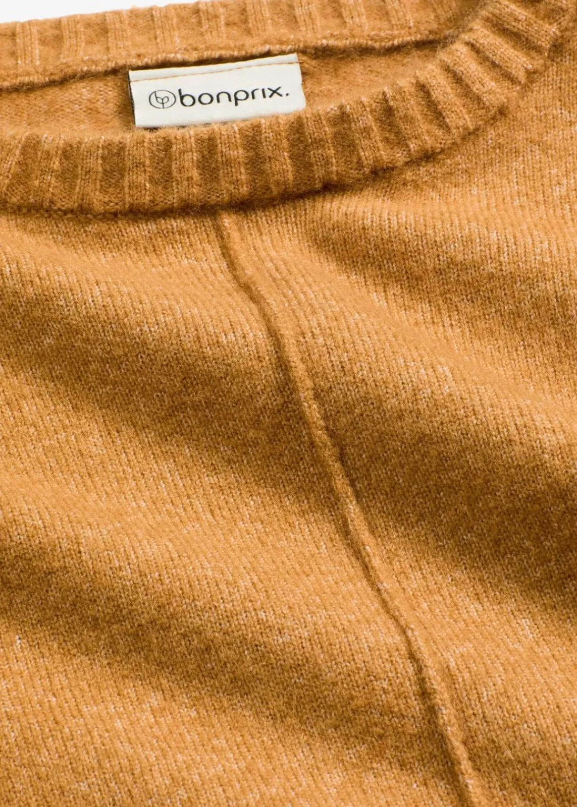 bonprix Pullover & Strickjacken|Bekleidung·Jeans^Pullover haselnuss