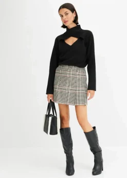 bonprix Pullover & Strickjacken|Strickmode^Pullover schwarz