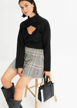 bonprix Pullover & Strickjacken|Strickmode^Pullover schwarz