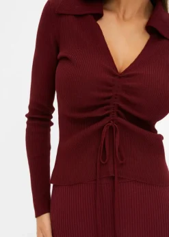bonprix Bekleidung·Umstandsmode|Bekleidung·Jeans^Pullover rubinrot