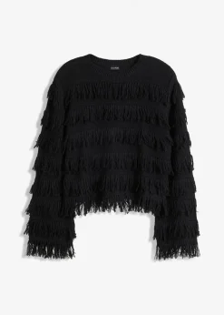 bonprix Bekleidung·Umstandsmode|Strickmode^Pullover schwarz