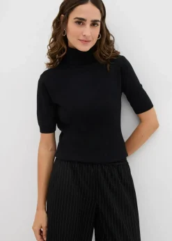 bonprix Bekleidung·Umstandsmode|Strickmode^Pullover schwarz