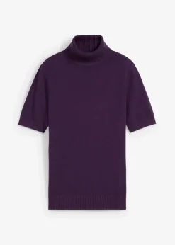 bonprix Bekleidung·Umstandsmode|Strickmode^Pullover dunkellila