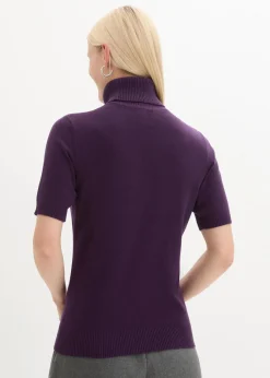 bonprix Bekleidung·Umstandsmode|Strickmode^Pullover dunkellila