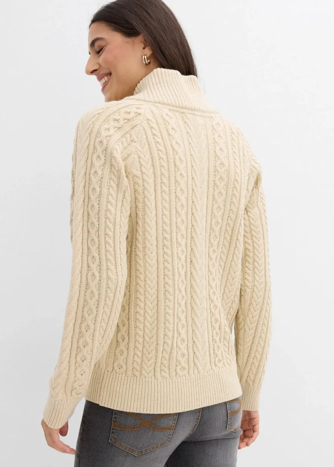 bonprix Bekleidung·Umstandsmode|Bekleidung·Jeans^Pullover hellsand