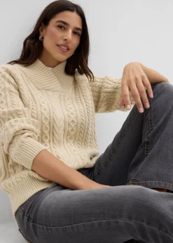 bonprix Bekleidung·Umstandsmode|Bekleidung·Jeans^Pullover hellsand