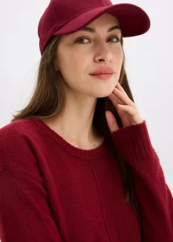 bonprix Bekleidung·Umstandsmode|Pullover & Strickjacken^Pullover pflaumenrot
