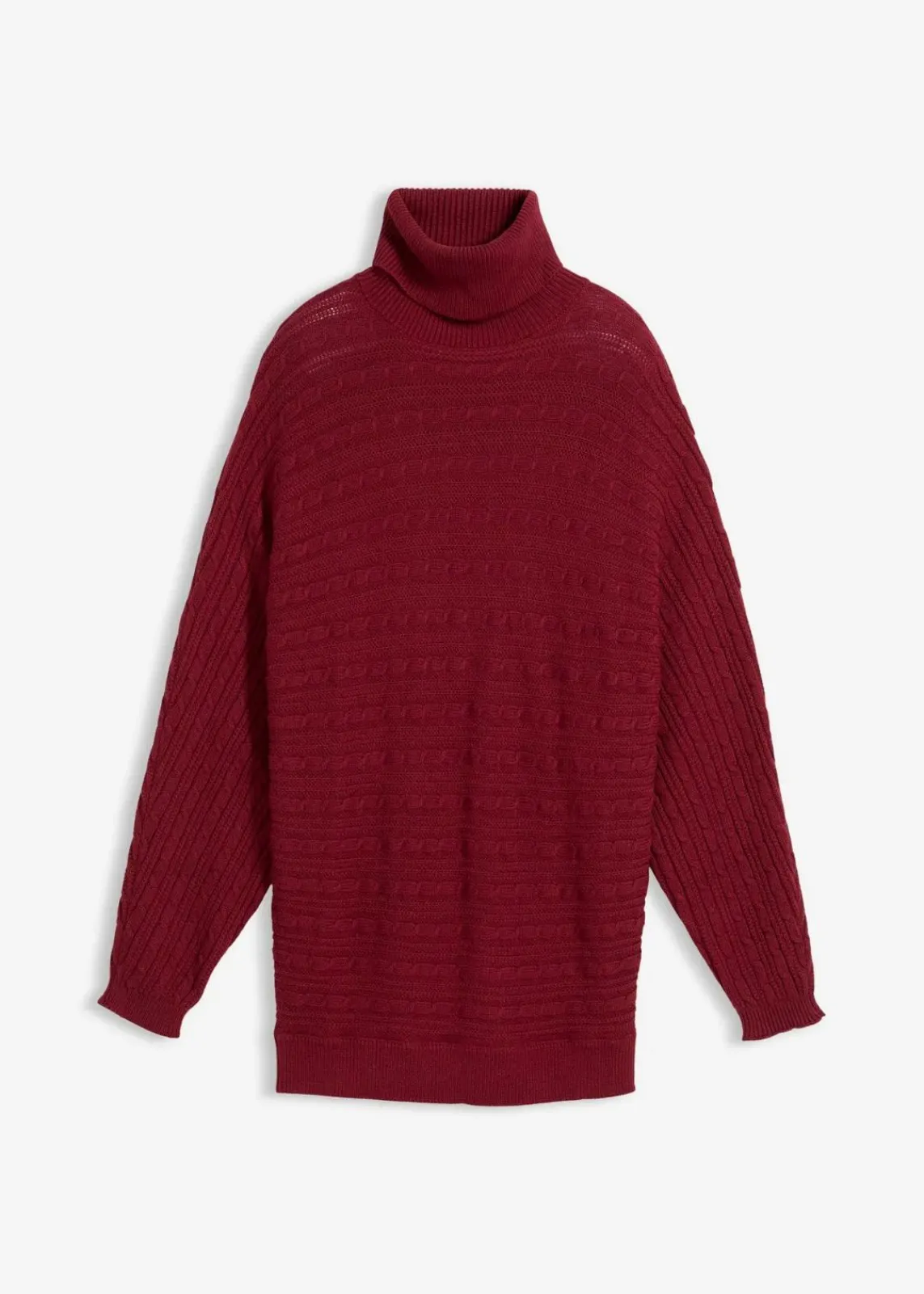 bonprix Bekleidung·Umstandsmode|Pullover & Strickjacken^Pullover aus Merinowolle pflaumenrot