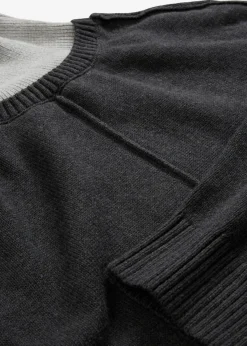 bonprix Bekleidung·Umstandsmode|Bekleidung·Jeans^Pullover aus reiner Baumwolle anthrazit meliert