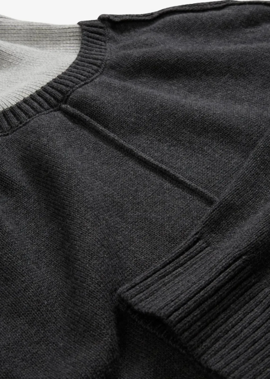 bonprix Bekleidung·Umstandsmode|Bekleidung·Jeans^Pullover aus reiner Baumwolle anthrazit meliert