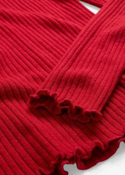 bonprix Pullover & Strickjacken|Bekleidung·Jeans^Pullover aus superfeiner Merinowolle chillirot