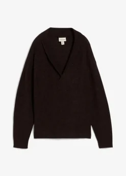 bonprix Bekleidung·Umstandsmode|Bekleidung·Jeans^Pullover aus wärmendem Alpaka-Mix dunkelbraun