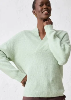 bonprix Bekleidung·Umstandsmode|Bekleidung·Jeans^Pullover aus wärmendem Alpaka-Mix softsalbei