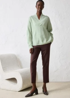 bonprix Bekleidung·Umstandsmode|Bekleidung·Jeans^Pullover aus wärmendem Alpaka-Mix softsalbei