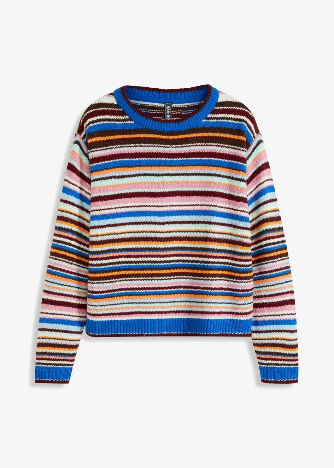 bonprix Bekleidung·Umstandsmode|Bekleidung·Jeans^Pullover gestreift azurblau geringelt