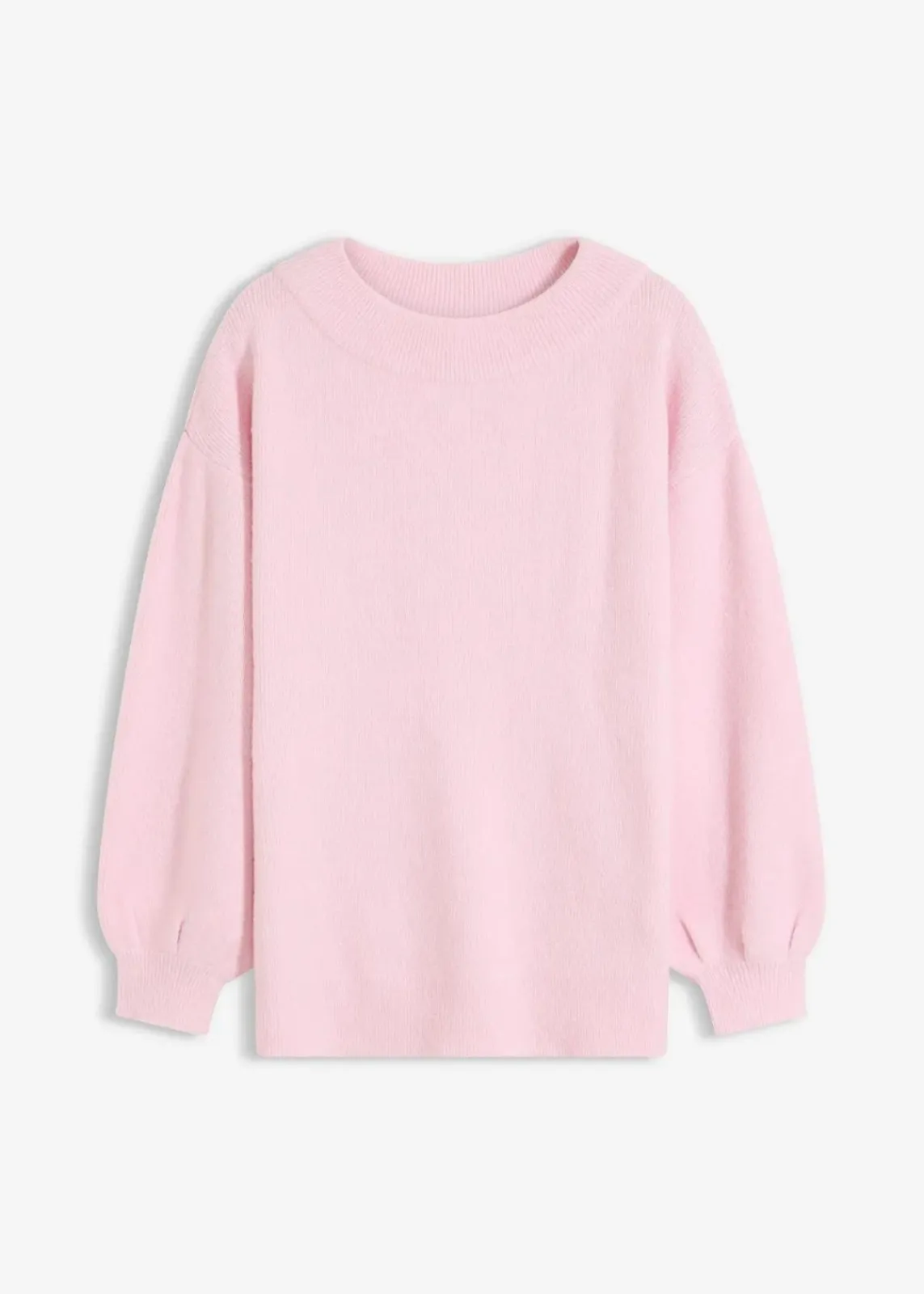 bonprix Bekleidung·Umstandsmode|Bekleidung·Jeans^Pullover mit Ballonärmeln kristallrosa
