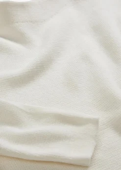 bonprix Bekleidung·Umstandsmode|Strickmode^Pullover mit Stehkragen wollweiß