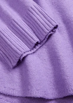 bonprix Bekleidung·Umstandsmode|Bekleidung·Jeans^Pullover mit Stehkragen softlila