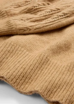 bonprix Bekleidung·Umstandsmode|Premium^Pullover mit Woll-Anteil mattcamel