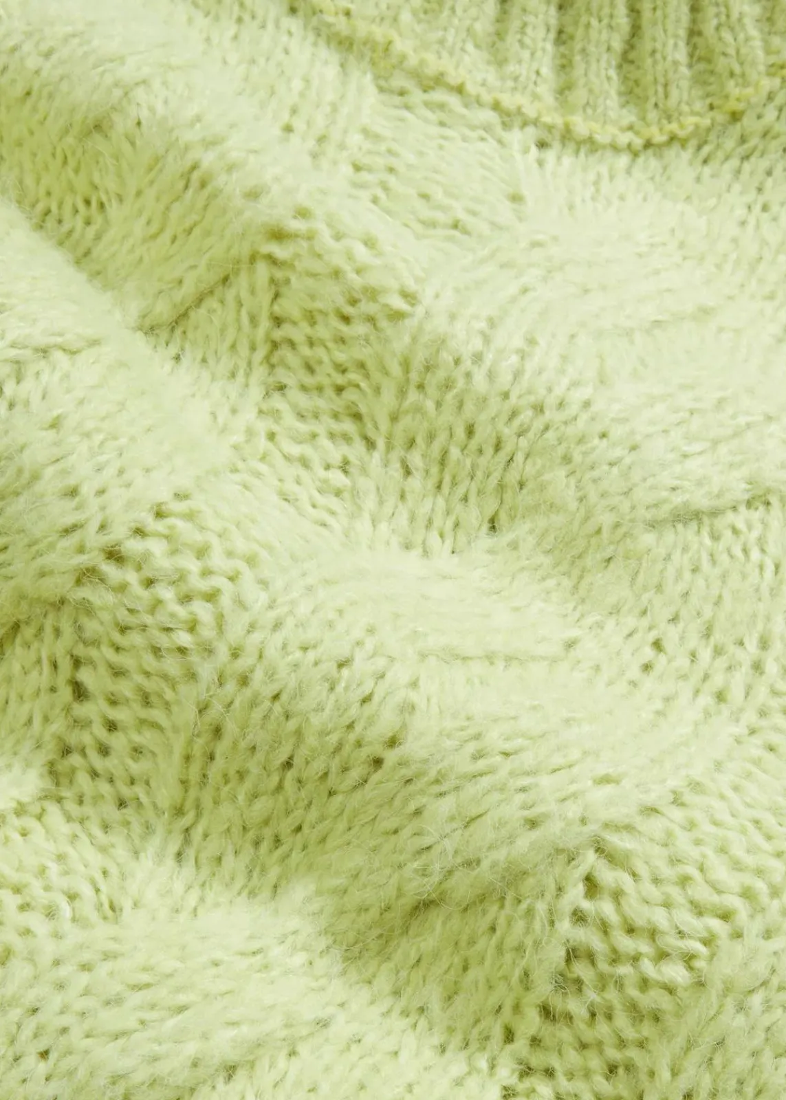 bonprix Pullover & Strickjacken|Strickmode^Pullover mit Zopfmuster mintgrün