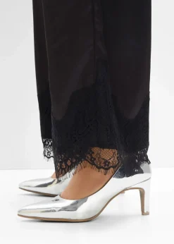 bonprix Pumps|Festliche Mode^Pumps in Lack-Optik silber metallic