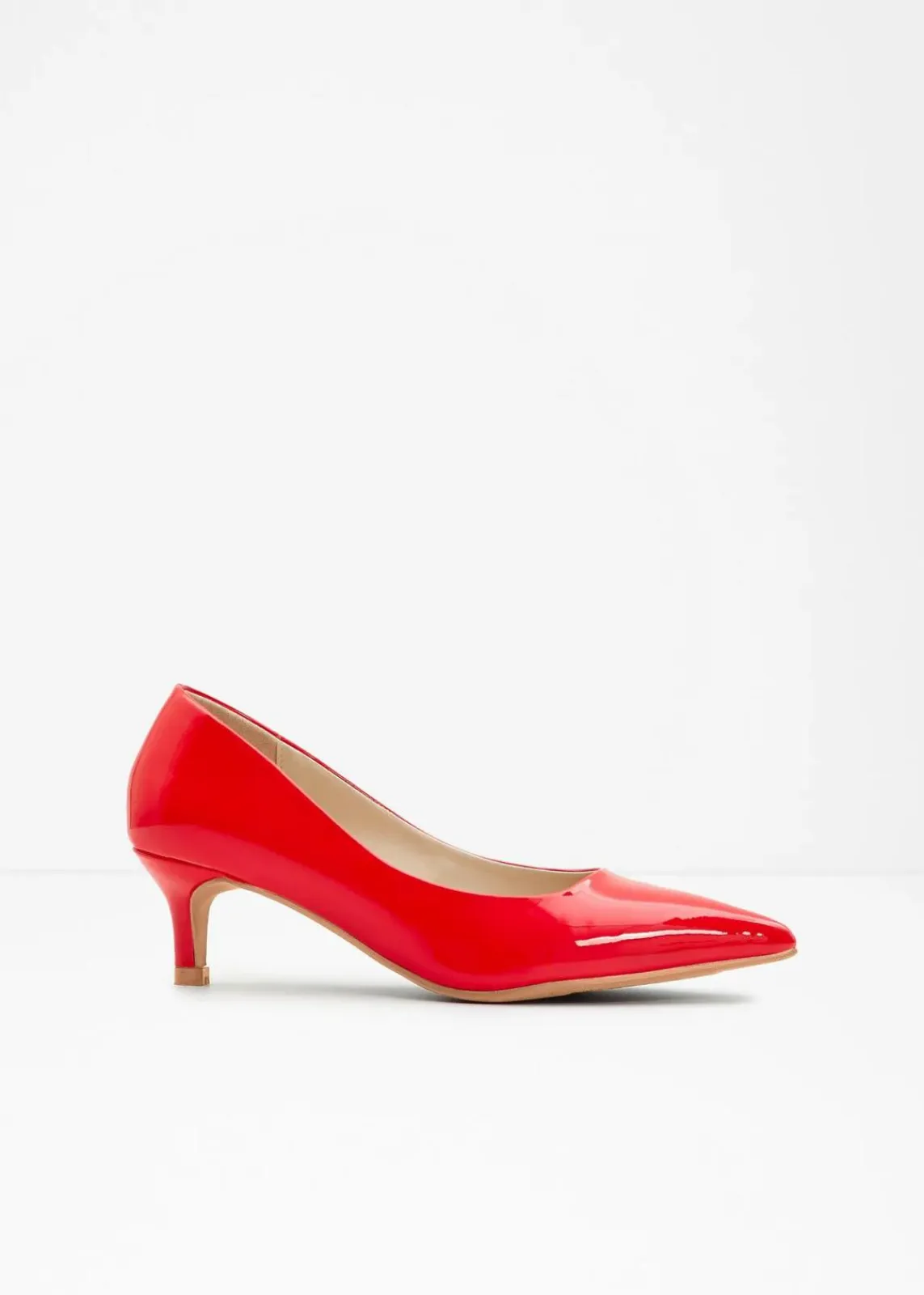 bonprix Pumps^Pumps in Lack-Optik rot