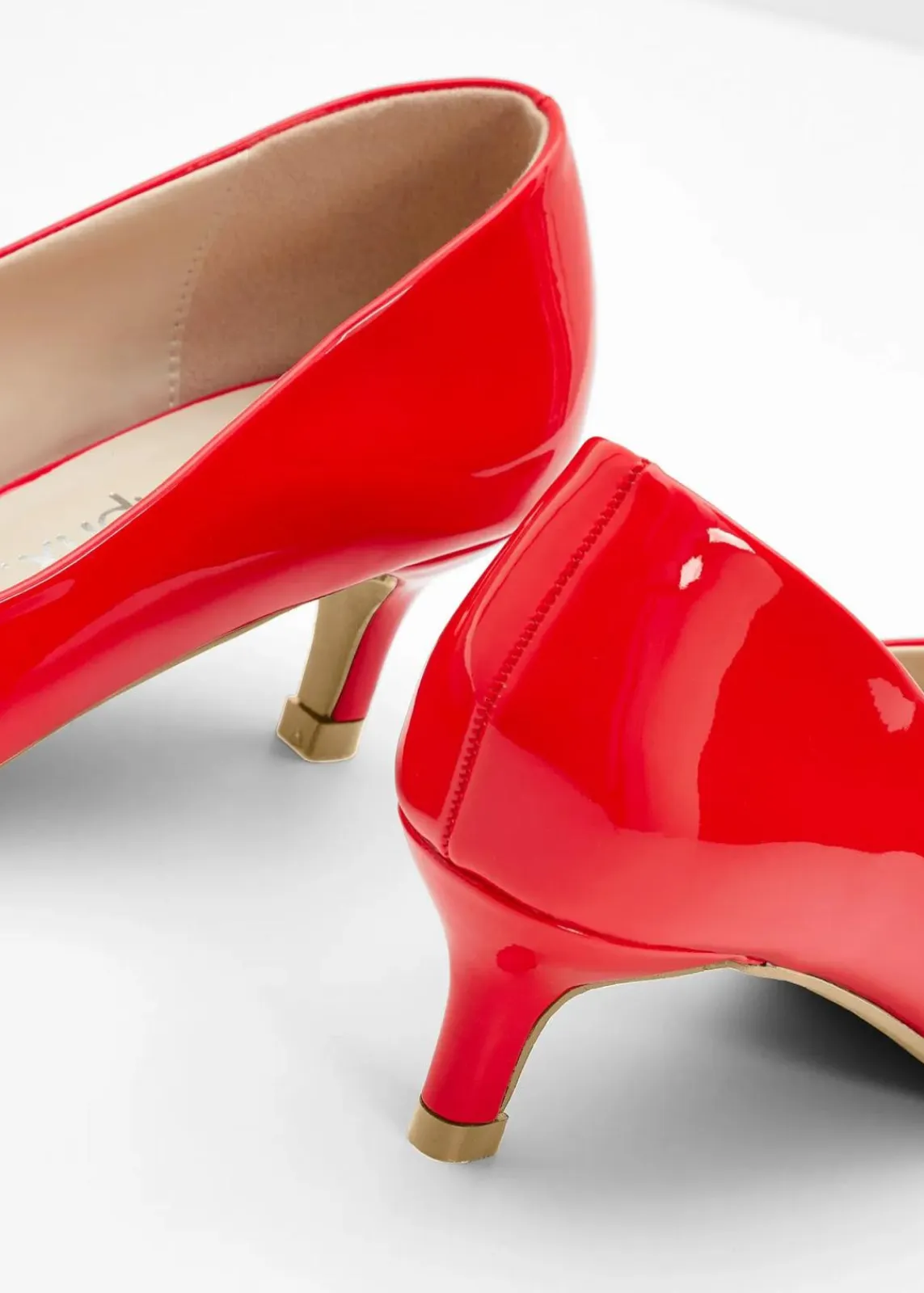 bonprix Pumps^Pumps in Lack-Optik rot