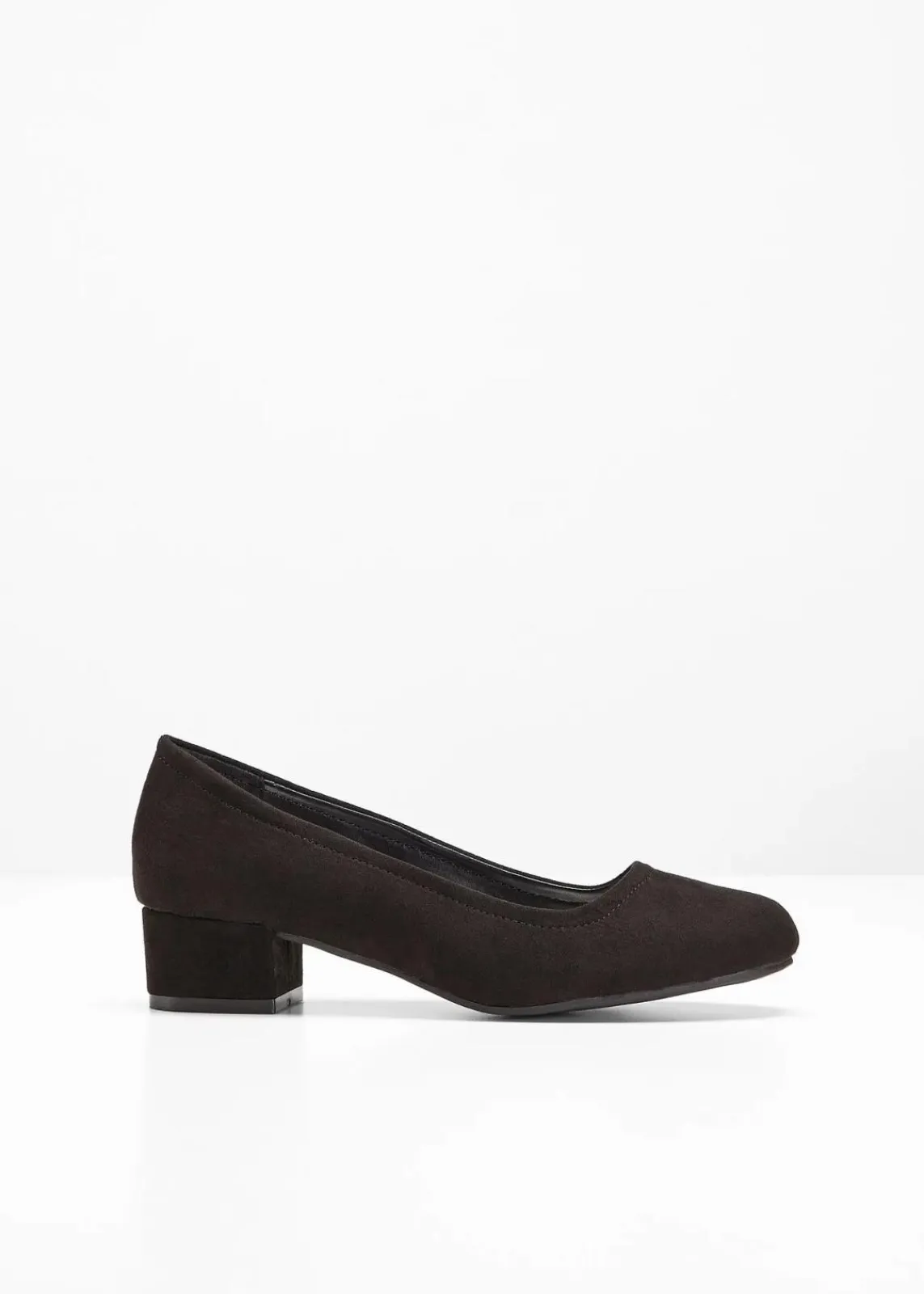 bonprix Pumps|Schuhe & Accessoires In Spezialgrößen·Schuhe In Übergröße^Pumps mit Blockabsatz schwarz